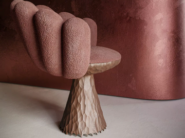 ANAR - Fabric easy chair by LO Contemporary - view 3